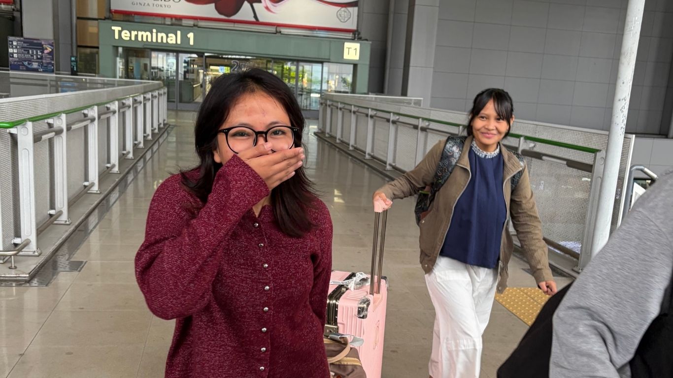 日本に到着しました!